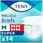 Tena Super Briefs Medium, 14 Count