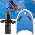 Underwater Scooter with Mini Paddle Board, Thumb Control Sea Scooter with Action Camera Mount, Suitable for Surfing, Scuba Diving & Snorkeling, Portable & Powerful Water Scooter for Both Adults & Kids