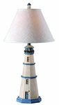 Kenroy Home 20140AW Nantucket Table Lamp, Antique White