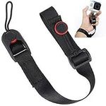 Quick Release DSLR Adjustable Camera Cuff Wrist Hand Strap Belt Bracelet Compatible with Video Camcorder, Binoculars and Nikon/Canon/Sony/Pentax/Minolta/Panasonic/Olympus/Kodak/SLR/Digital Cameras