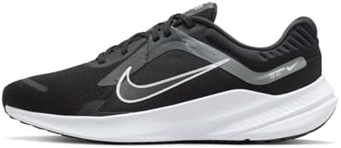 Nike Men's Quest 5 Sneaker, Black DK White Smoke Grey , 11.5 US