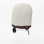 Amazon Basics Kettle Grill Cover, 67 cm, Ivory/Brown