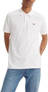 Levi's Housemark Polo T-shirt, White Plus, M Uomo