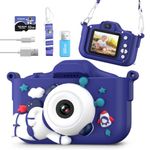 Kids Camera with 32GB Card 1080P HD Video Camera for Children,Digital Camera with Shockproof Case Support Selfies & Videos 10X Digital Zoom Birthday for Boys and Girls