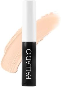 Palladio Eyeshadow Primer, Eliminates Creasing, Ensures Maximum Shadow Vibrancy All Day Long, Enhanced with 5 Different Herbal Extracts, Instantly Vanishing Sheer Finish, Easy Application with Wand, Clear, 0.17 Oz