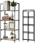 Crofy No Assembly Folding Bookshelf