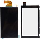 Replacement LCD Screen for Switch HAC‑001 Wear Resistant Digitizer Touch Screen for Switch,Professional LCD Display and Digital Touch Screen Support Easy Installation