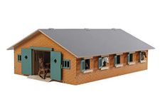 Van Manen 610544 Large wooden horse stable with 9 horse stalls