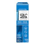 L'Oréal Paris Colorista Semi Permanent Hair Color for Bleached or Blonde Hair, 01 Metallic Blue, Color Depositing Hair Mask Formula, 1 EA (Packaging May Vary)