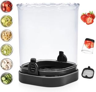 New Fruit Slicer Cup - Strawberry Cutter Fruit and Vegetable Speed Slicer with Push Plate - Stainless Steel Cup Slicer Egg Slicer Fruit Slicer Banana Strawberry Slicer Cup (Black)