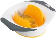 Zyliss Slice & Peel Mango Tool - Mango Slicer, Peeler and Pit Remover Tool - Mango Cutter with Stainless Steel Microblades - Dishwasher-Safe Kitchen Tool & Gadget