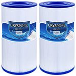 Cryspool® 04061 Filter Compatible with C-4335, PRB35-IN, R173431, Guardain 409-219, FC-2385, 03FIL1300, 35 Sq. Ft Spa Filter Cartridge, 2 Pack