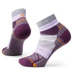 Smartwool Women's Hike Light Cushion Merino Wool Margarita Ankle Socks, Ultra Violet, Medium