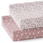 Sorrel + Fern Changing Pad Cover 2-