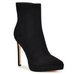 NINE WEST Women's Danise Ankle Boot, Black 002, 6.5 UK