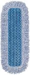 Rubbermaid Commercial Products Hygen Microfibre Wet Pad High Absorbency Wet Mop R050647, Blue