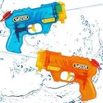 ZALAON Water Guns,2 Pack Small Pistol Guns Water Gun Bath Toy Kids Outdoor Beach Toy Pool Party Summer Water Fighting Toys