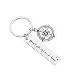 Best Cousin Gifts for Boy Girls - Best Cousins Ever Keychains for Cousin Birthday Christmas Gifts for Women Men Compass Pendant Key Rings