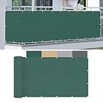 ACUY Deck Privacy Screen 80x500cm, UV Protection UV protection Fence Cover easy-care for Porch Deck,Outdoor, Backyard, Patio, Terrace