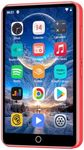 MP3 Player with Bluetooth and WiFi, 80GB MP3 MP4 Players with 4" Touchscreen and Speaker, Android MP3 Player with Spotify, Audible, Amazon Music, Deezer,Play Store,FM Radio, Expanded Up to 1TB