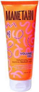 Manetain Volume Gel - 100ml | A Volumizing Burst of Moisture in a Vegan Styling Gel for Salon-like Finish | Volume Boost with Smooth & Shiny Looking Hair | Frizz-Free Formulation