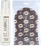 St Moriz Instant Self Tanning Mousse 200ml - Medium With St Moriz Tanning Mitt