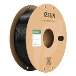 eSUN PLA+ Filament 1.75mm, ePLA+HS High Speed 3D Printer Filament Dimensional Accuracy +/- 0.03mm, 1KG Spool (2.2 LBS) Speedy PLA Plus Filament for High Speed Printers, Black