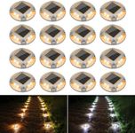 VOLISUN Solar Driveway Lights 16 Pa