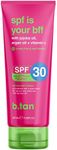 b.tan sunscreen spf 30. spf is your