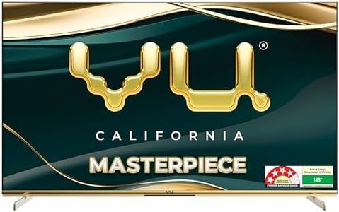 Vu 139cm (55 inches) Masterpiece Frame Series 4K QLED TV 55MASTERPIECE (Armani Gold)