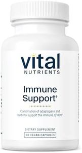 Vital Nutrients Immune Support | Herbal Immune System Support Supplement | Vegan Antioxidant and Immunity Supplement | Gluten, Dairy, Soy Free | Non-GMO | 60 Capsules