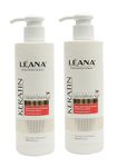 Le'ana professional Keratin Advance Shampoo And Conditioner Anti-Frizz And Clarify Formula Shine (Pack of 2) (250Ml Shampoo Conditioner)