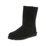 Bearpaw Women's ELLE Short Fashion Boot, Black ii, 6 M US