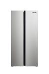 Hamilton Beach HBF2064 20.6 cu ft Counter Depth Full Size Refrigerator, Side Doors, Stainless