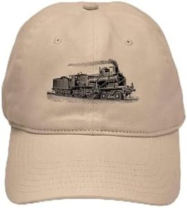 CafePress Vintage Trains Cap Unique Adjustable Baseball Hat