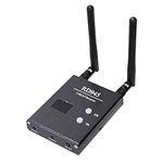 Knadgbft FPV 5.8 GHz 48CH RD945 Diversity Receiver with A/V and Power Cables Durable Easy Install