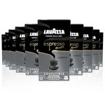 Lavazza, Espresso Maestro Ristretto, 100 Aluminium Capsules Compatible with Nespresso Original Machines, Chocolate & Caramel Notes, Arabica & Robusta, Intensity 12/13, Dark Roasting, Zero CO2 Impact