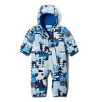 Columbia Unisex Kids Snuggly Bunny Bunting, Snowsuit Romper, Collegiate Navy Winterlands, Size 3/6