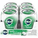 EXCEL, Spearmint Flavoured Sugar Free Soft Chew Gum, 40 Pieces, 6 Bottles