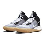 Nike Mens Kyrie Flytrap IV Basketball Shoes, Black/Metallic-cool Grey, 9