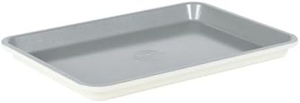 Sur La Table Kitchen Essentials Bake Sale 13 X 9 Inch PFA Free Ceramic Nonstick Cookie/Baking Sheet - Linen White