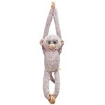 WENMOTDY Hanging Monkey Plush Toy C