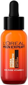 L'Oréal Paris Men Expert Hydra Energetic, 10% Pure Vitamin C, Brightening Face Serum, 30ml