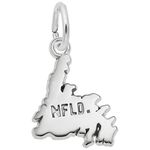 Sterling Silver Patriotism Charm | Rembrandt Charms and Baxley Jewelry, No Gemstone