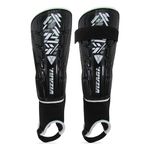 Vizari Malaga Shin Guards for Kids, Youth, Adults – Lightweight Soccer Shin Pads with Ankle Protection for Boys, Girls, Men & Women (Ages 3 to Adult)