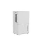 Amazon Basics 50-Pint Dehumidifier with Pump for Continuous Drainage, Up to 4000 Sqf, with Auto and Turbo Modes, Auto-Defrost, Timer, Overflow Protection, 1.6-Gal Water Tank, Energy Star, White