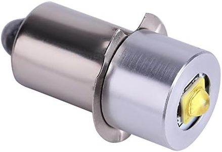 Akozon - Lampadina di Ricambio Tascabile, 5 W, 6-24 V, P13.5S, LED, Alta luminosità + xpr 18volt 6amp light bulb maglite ampoule maglite maglite led upgrade ampoule maglite 4 piles lampadina led per
