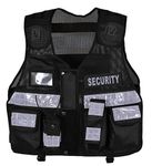 RAC3 Tactical Vest Security, Police, Enforcement, CCTV, Dog Handler Tac Vest (Black)