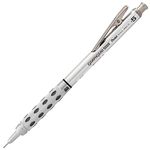 Pentel Graph Gear 1000 Automatic Drafting Pencil - 0.5Mm, Brushed Metal Barrel, Ink grey