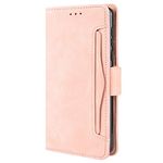 HualuBro HTC Desire 21 Pro Case, Magnetic Full Body Protection Shockproof Flip Leather Wallet Case Cover with Card Slot Holder for HTC Desire 21 Pro 5G Phone Case (Pink)